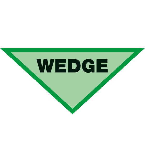 Wedge logo for clothing only Thumbnail